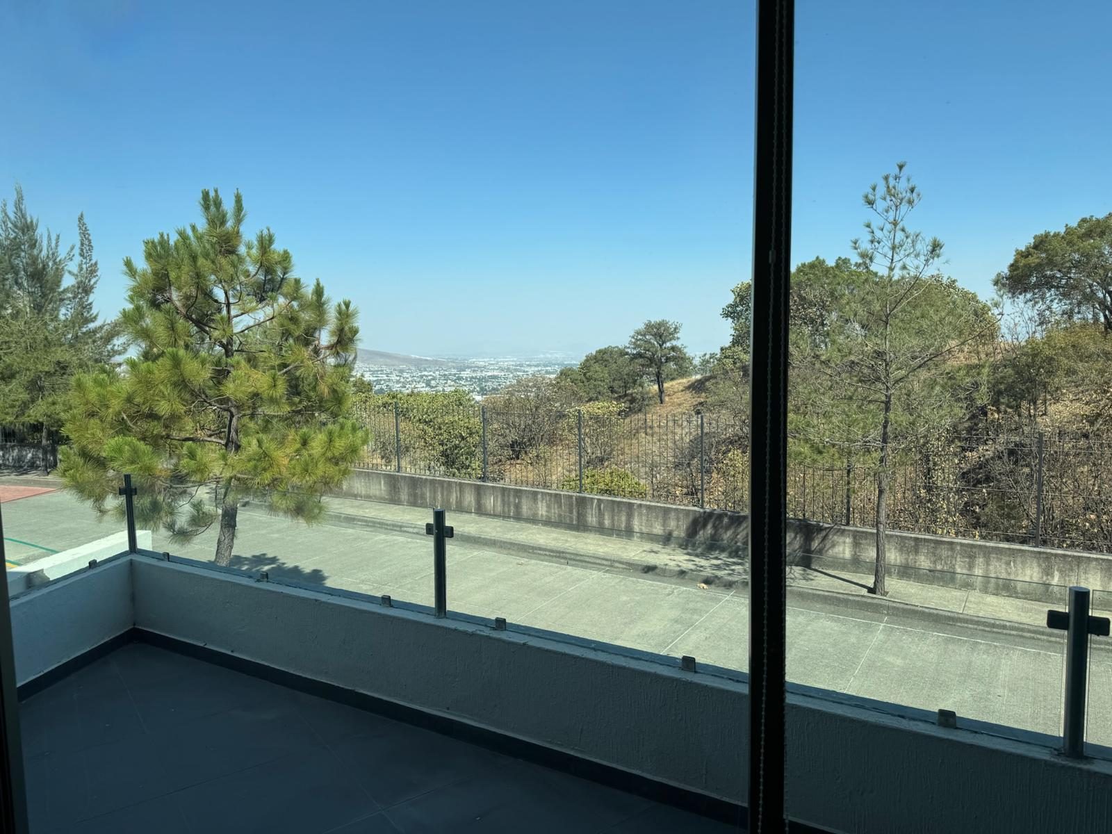 Vista desde el balcón frontal